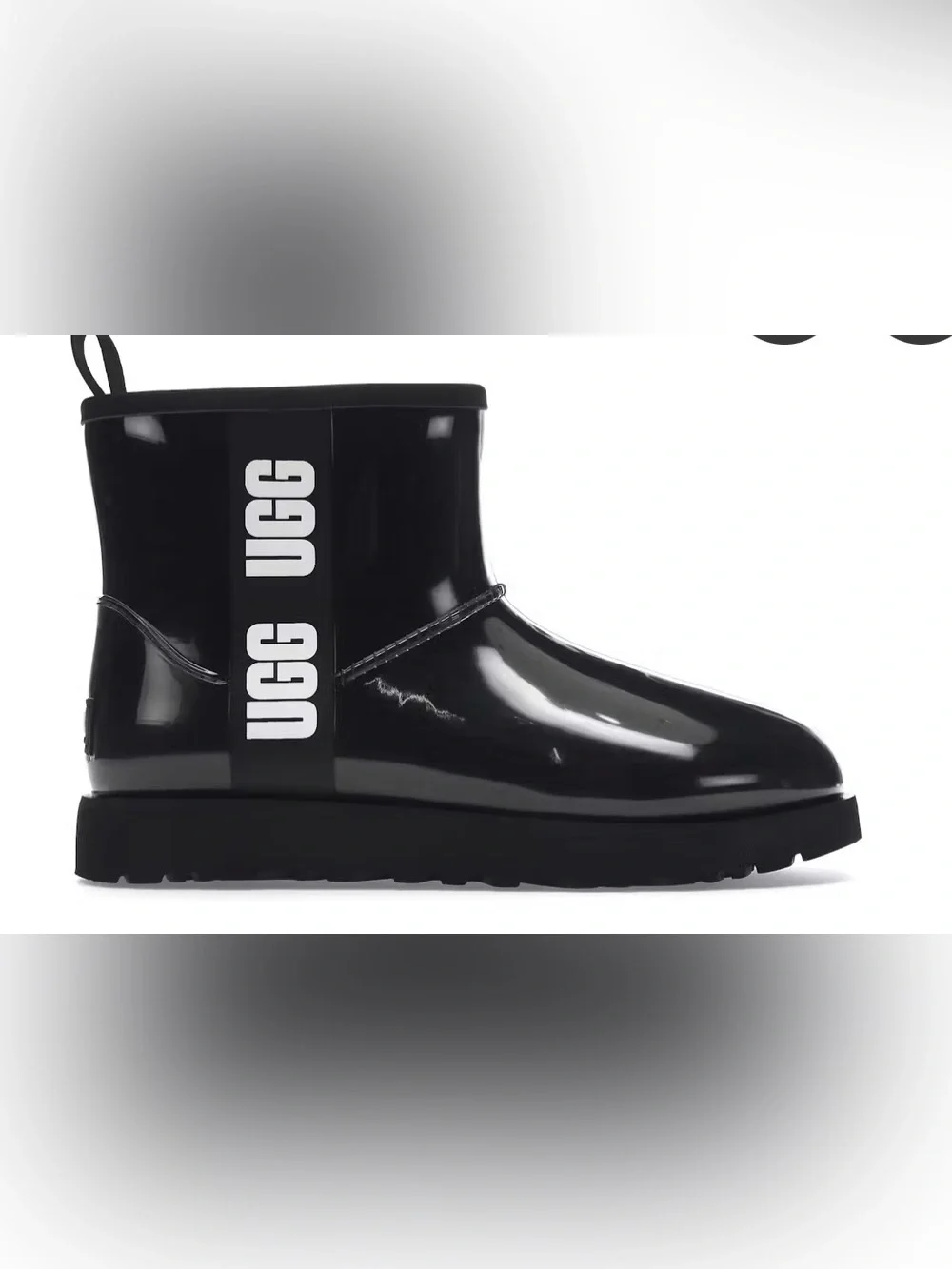 Girls size 5 UGG Classic Clear Mini waterproof boots